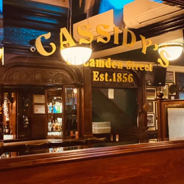 the bar